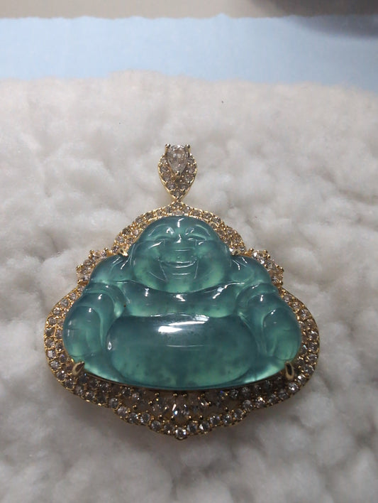 Jadeite Budda pendant