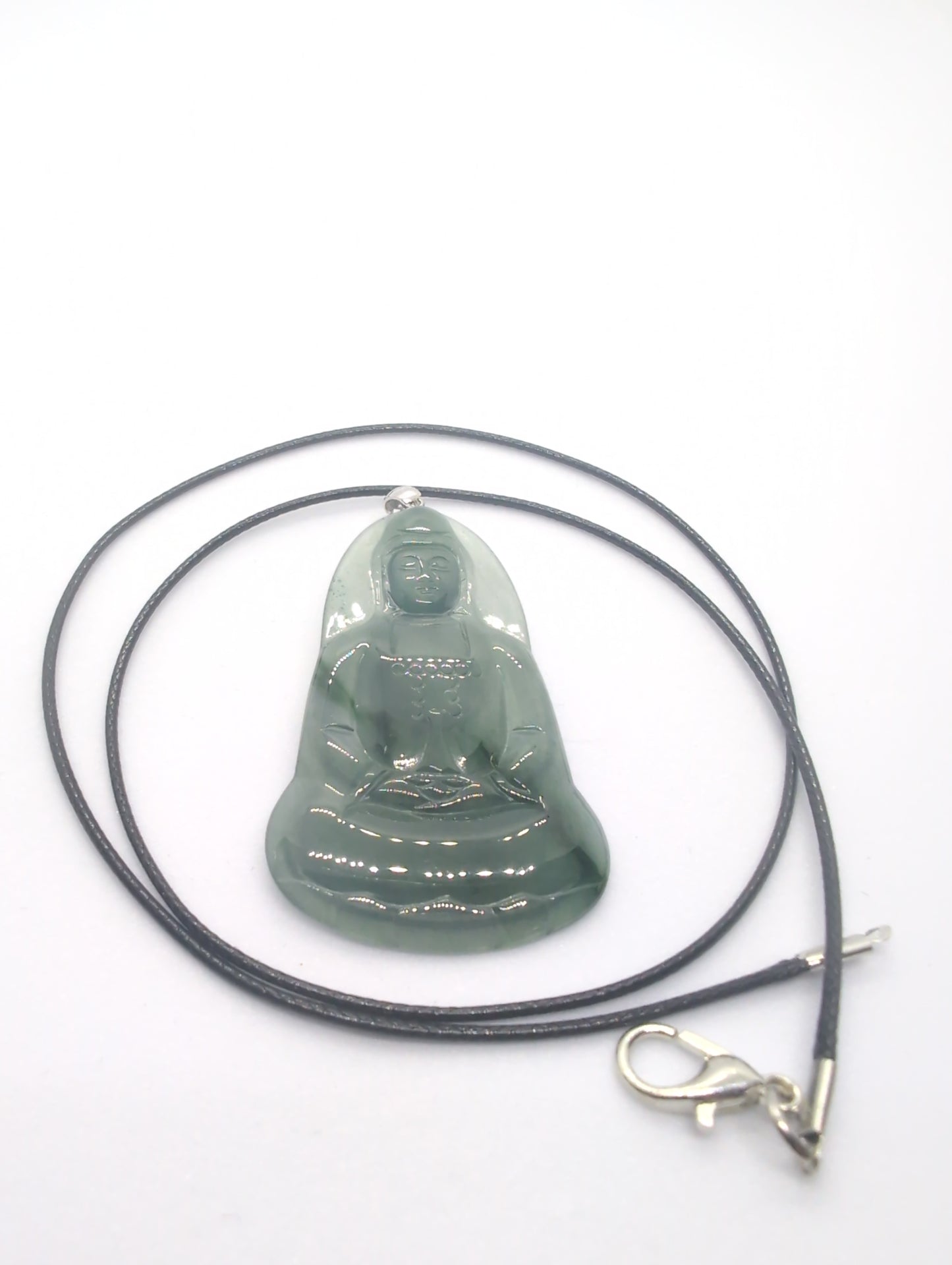 Jadeite Avalokitesvara pendent