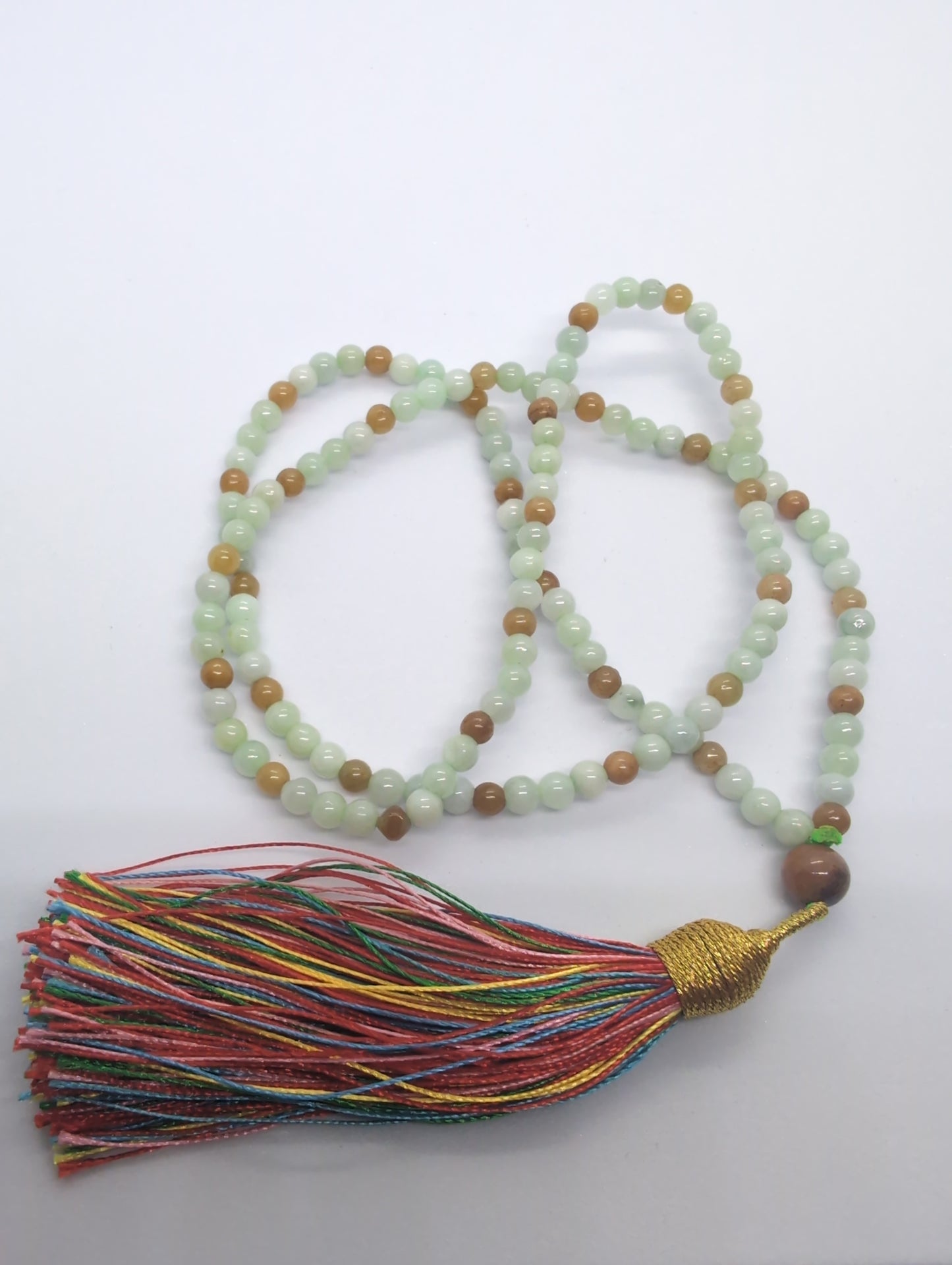 Jadeite beads necklace