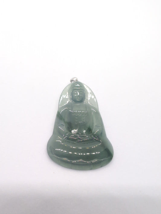 Jadeite Avalokitesvara pendent
